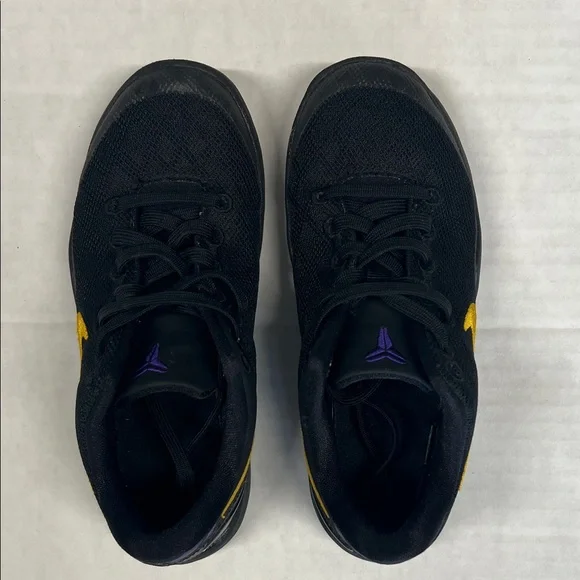 Nike Kobe 8 Protro "Lakers Away" Kids' Basketball Shoes - FN0267-002 - Size 12.5 - Picture 6 of 7